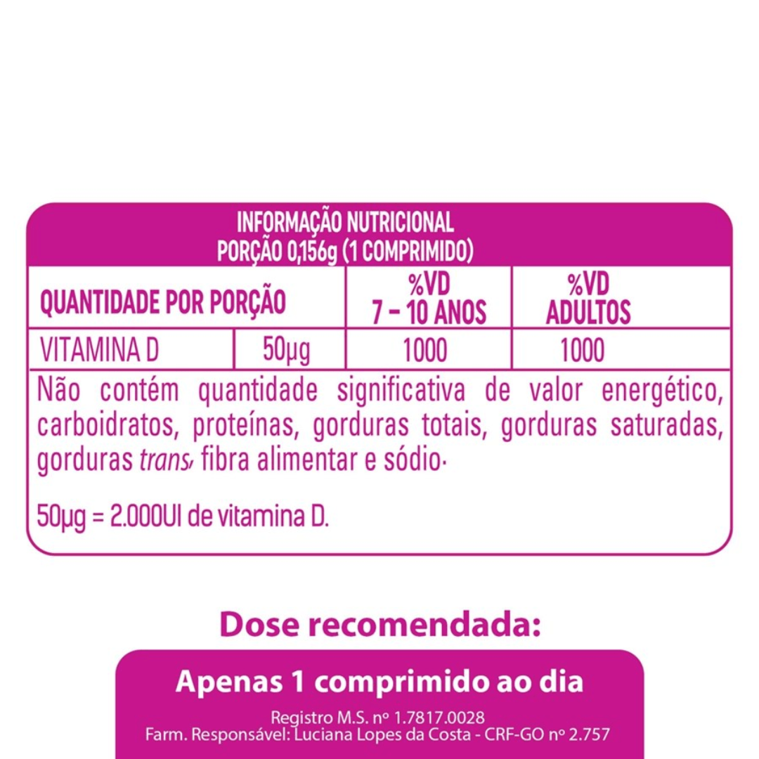 Addera D3 2.000ui 90 Comprimidos - Imagem 3