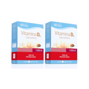 Kit 2 Vitamina D Althaia 7.000ui 30 Cápsulas