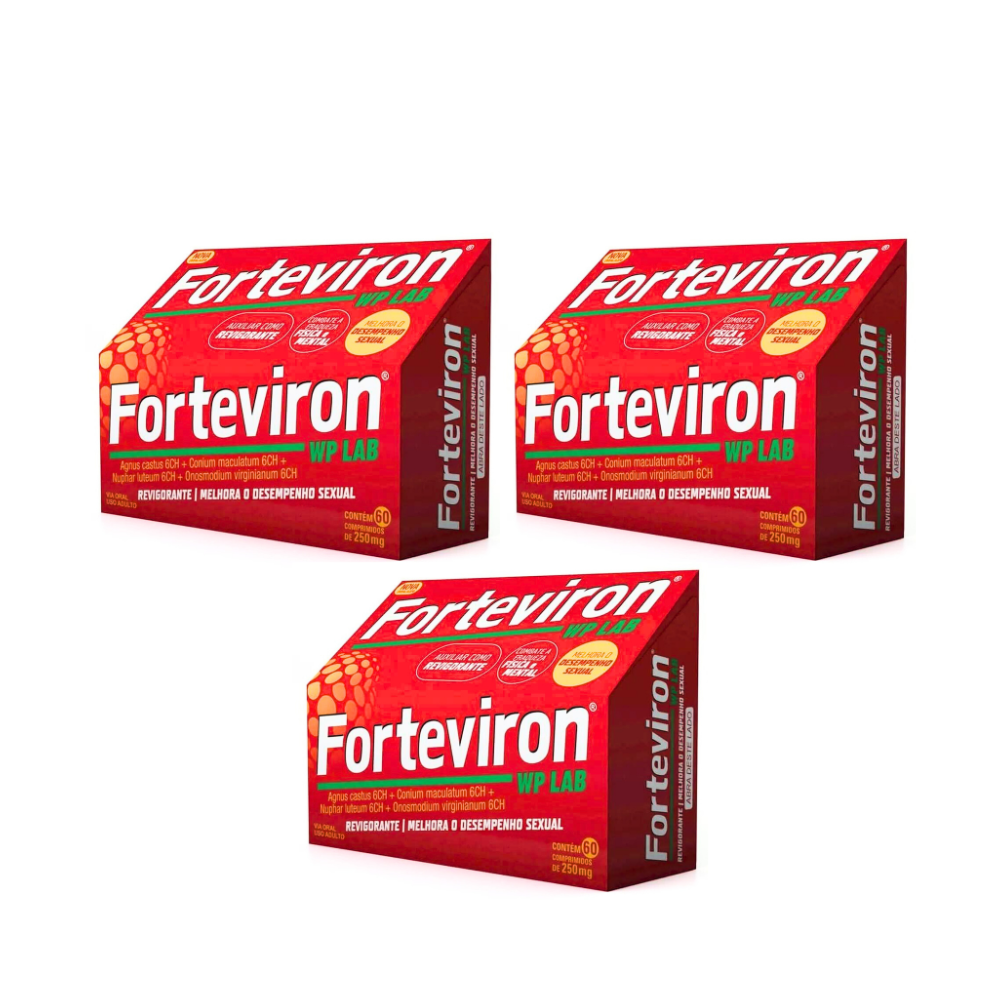 Forteviron 250mg 60 Comprimidos - Imagem 3