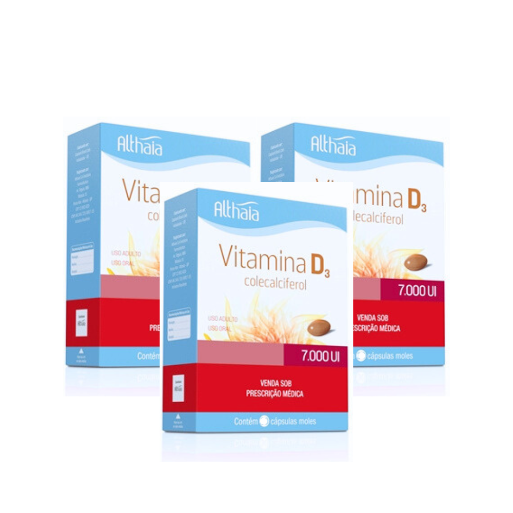 Vitamina D Althaia 7.000ui 30 Cápsulas - Imagem 3