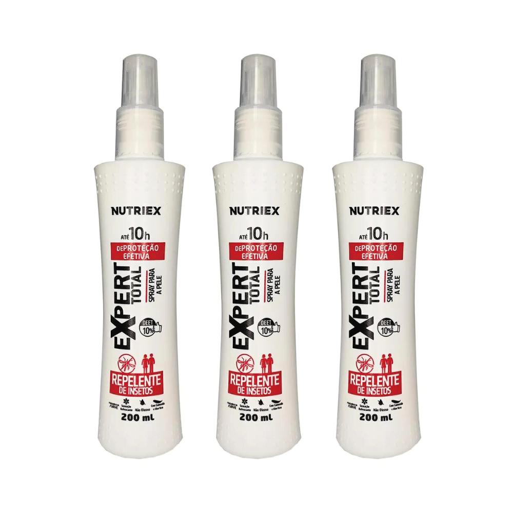 Repelente De Insetos (Mosquito) Spray 10h Expert 200ml - Imagem 3