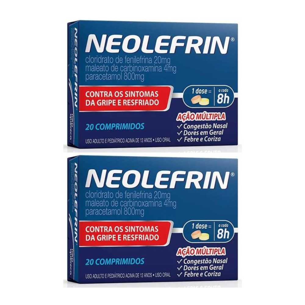 Neolefrin 20 Comprimidos - Imagem 2