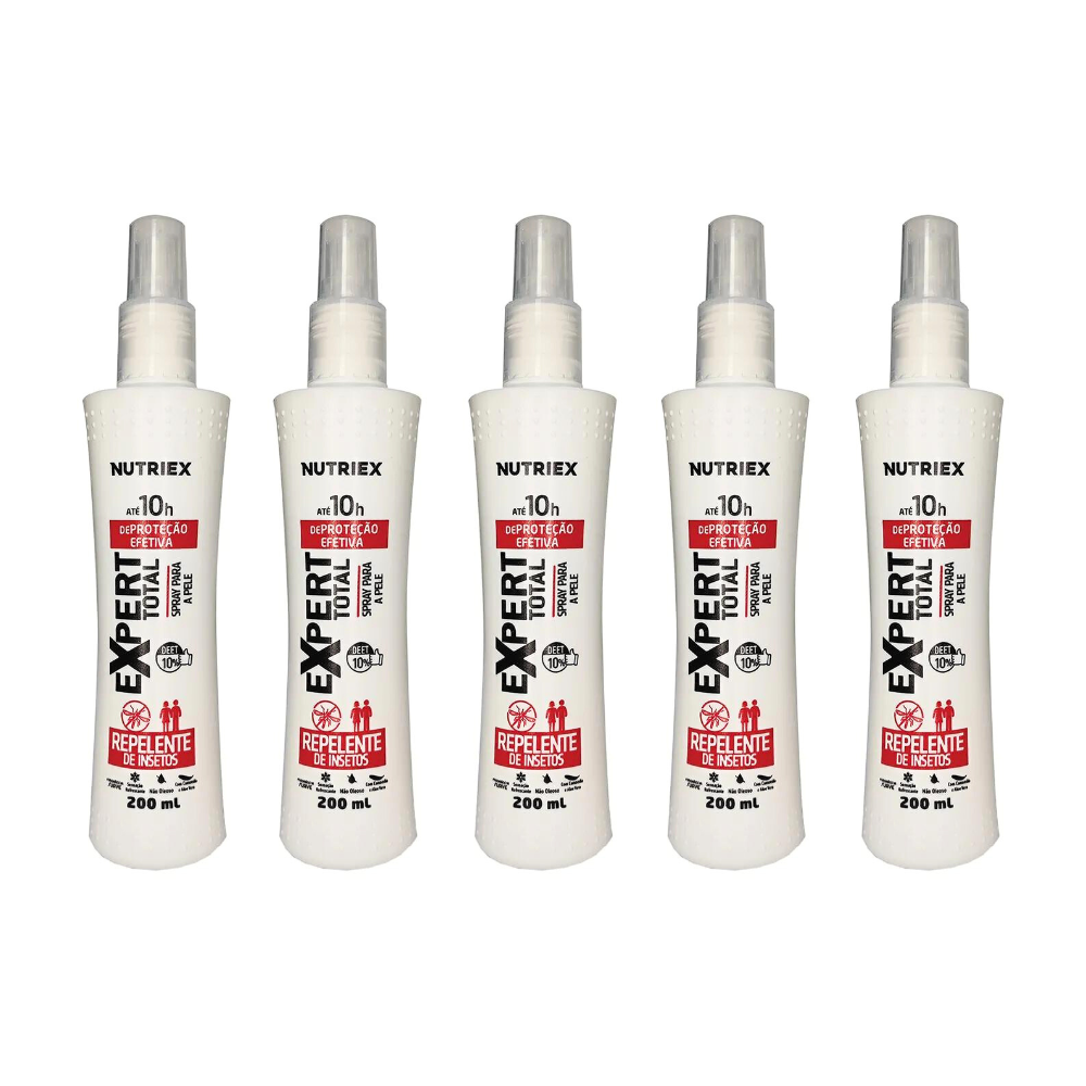kit 3 Repelente De Insetos (Mosquito) Spray 10h Expert 200ml - Imagem 2