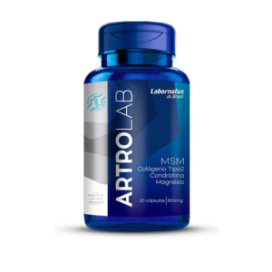 Colágeno Tipo 2 Artrolab 600mg Com 30 Cápsulas Kit 2 Frascos