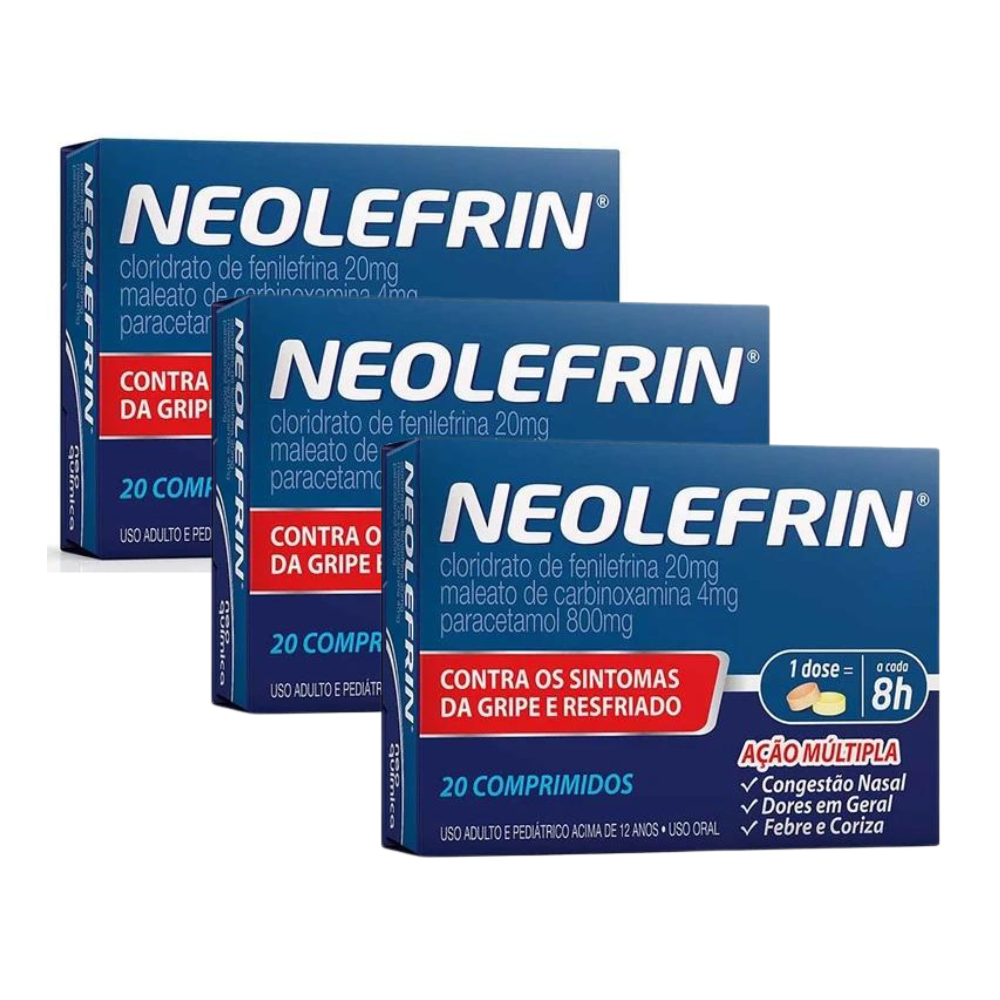 Neolefrin 20 Comprimidos - Imagem 3