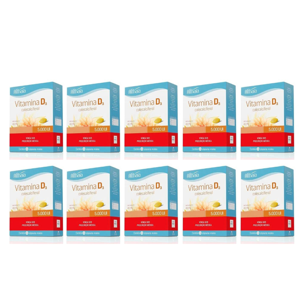 Kit 6 Vitamina D3 Althaia 7.000ui 8 Cápsulas - Imagem 2