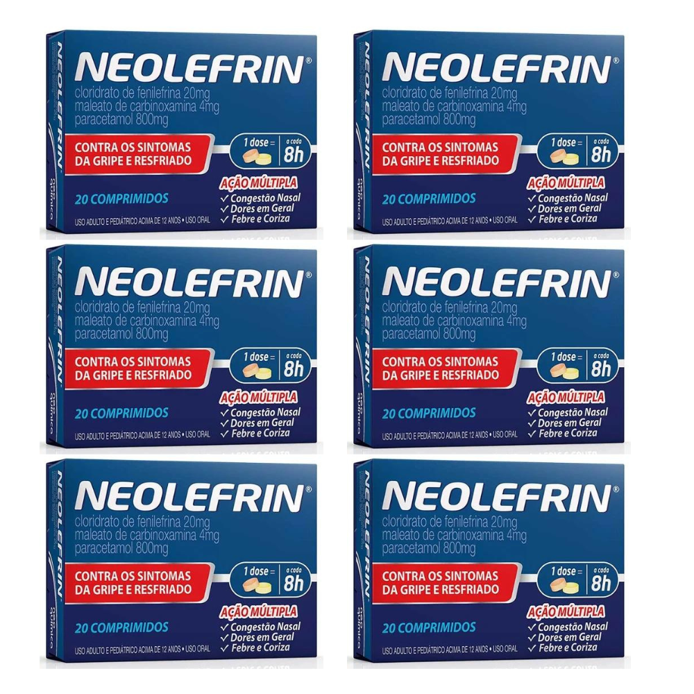 Neolefrin 20 Comprimidos - Imagem 4