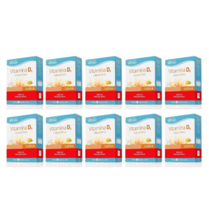 Kit 10 Vitamina D3 Althaia 7.000ui 8 Cápsulas