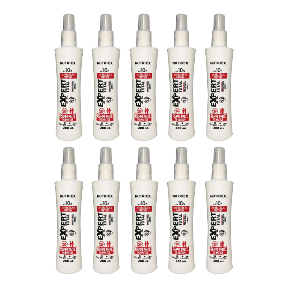 kit 5 Repelente De Insetos (Mosquito) Spray 10h Expert 200ml - Imagem 2