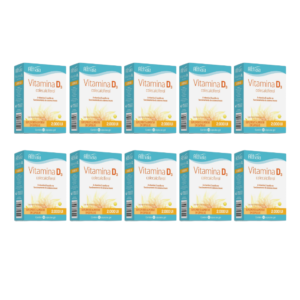 Kit 10 Vitamina D3 Althaia 2.000ui 30 Cápsulas