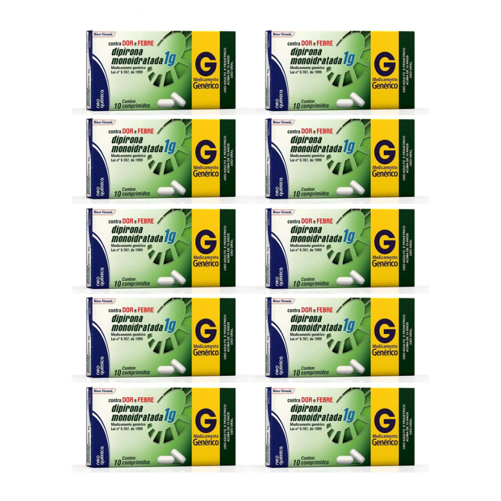 Dipirona 1g Neo Química - Kit 3 Caixas - Imagem 3
