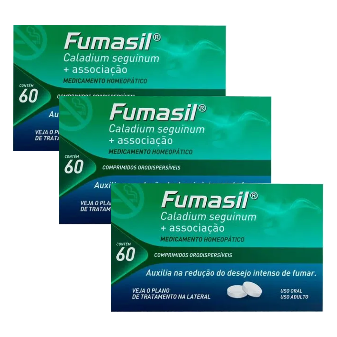 Fumasil 300mg FQM 60 Comprimidos - Imagem 3
