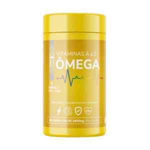 Ômega 3 Ultra Concentrado em Epa e Dha 1450mg Com 60 Cápsulas
